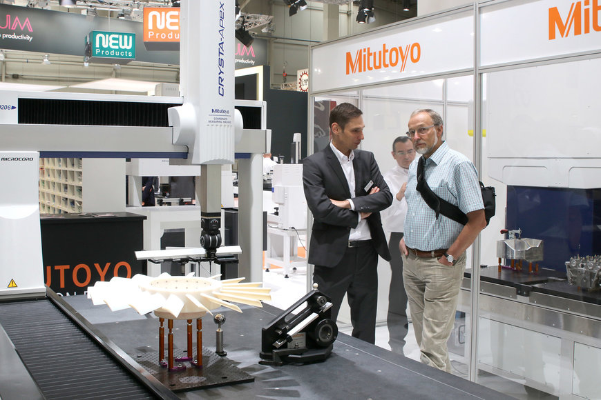Mitutoyo auf der Messe EMO: 252 Quadratmeter Hochtechnologie